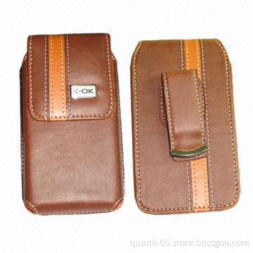 PU/Leather Mobile Phone Cases with Magnetic Button, Available for All Models